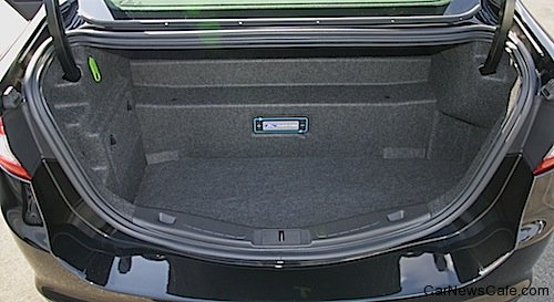 Ford fusion energi trunk space #3