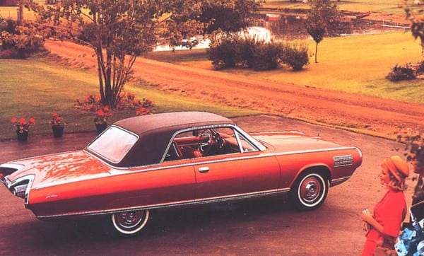 1963 Chrysler-Ghia Turbine Sport Coupe r3q