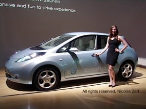 Nissan launches LEAF