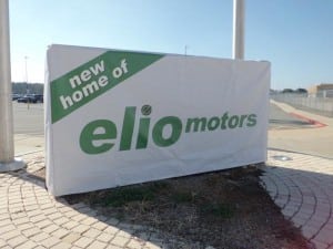 Elio Motors Sign