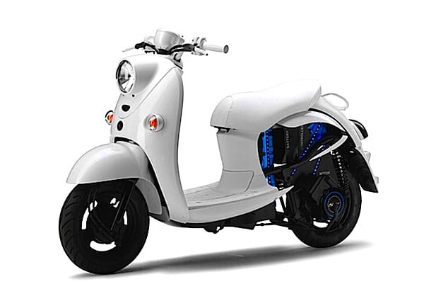 Yamaha's electric scooter concept, the EVINO
