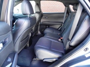 2014-LexusRX350 F-Sport back seat AOA1200px
