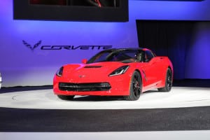 Corvette at the Detroit Auto Show 2014