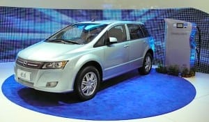 BYD's electric e6