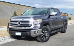 2014 Toyota Tundra Limited TRD - front corner - AOA1200px