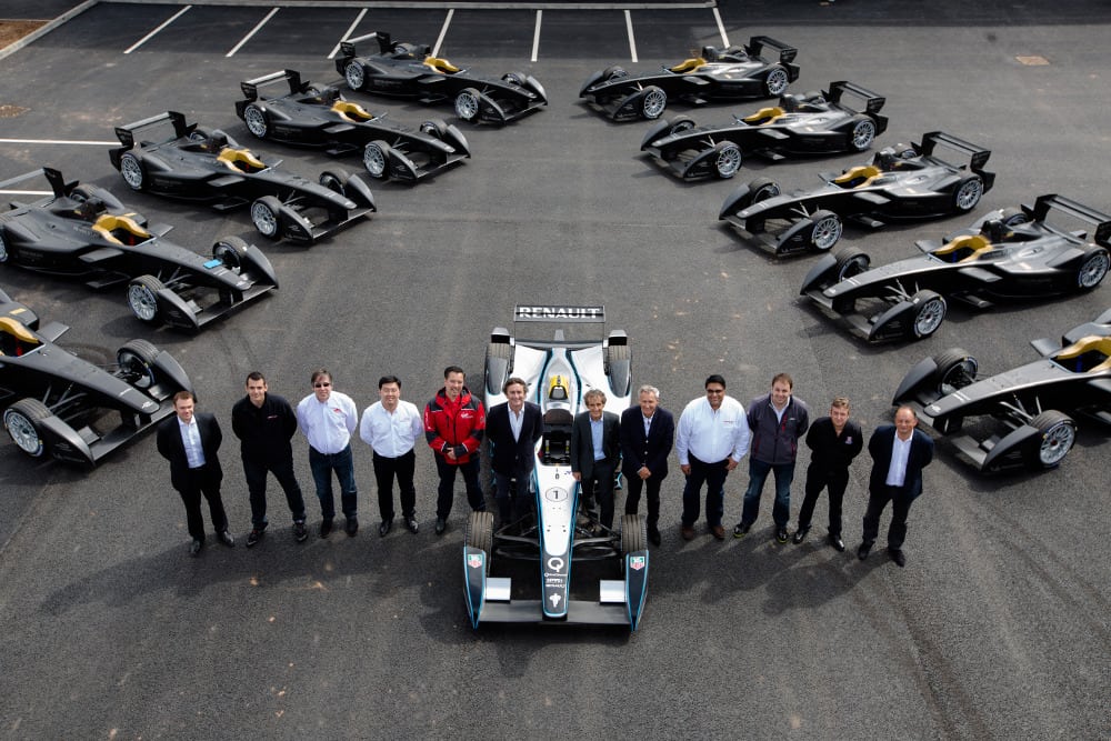Teams receive first delivery of Formula E cars