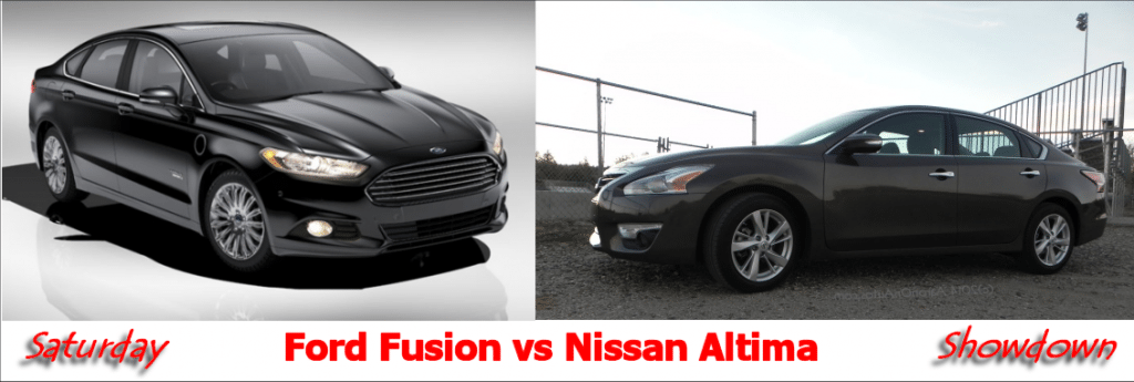 Nissan Altima Vs Ford Fusion Saturday Showdown CarNewsCafe