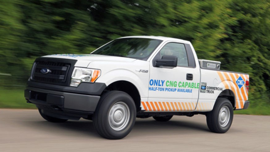 Ford compressed natural gas trucks #8