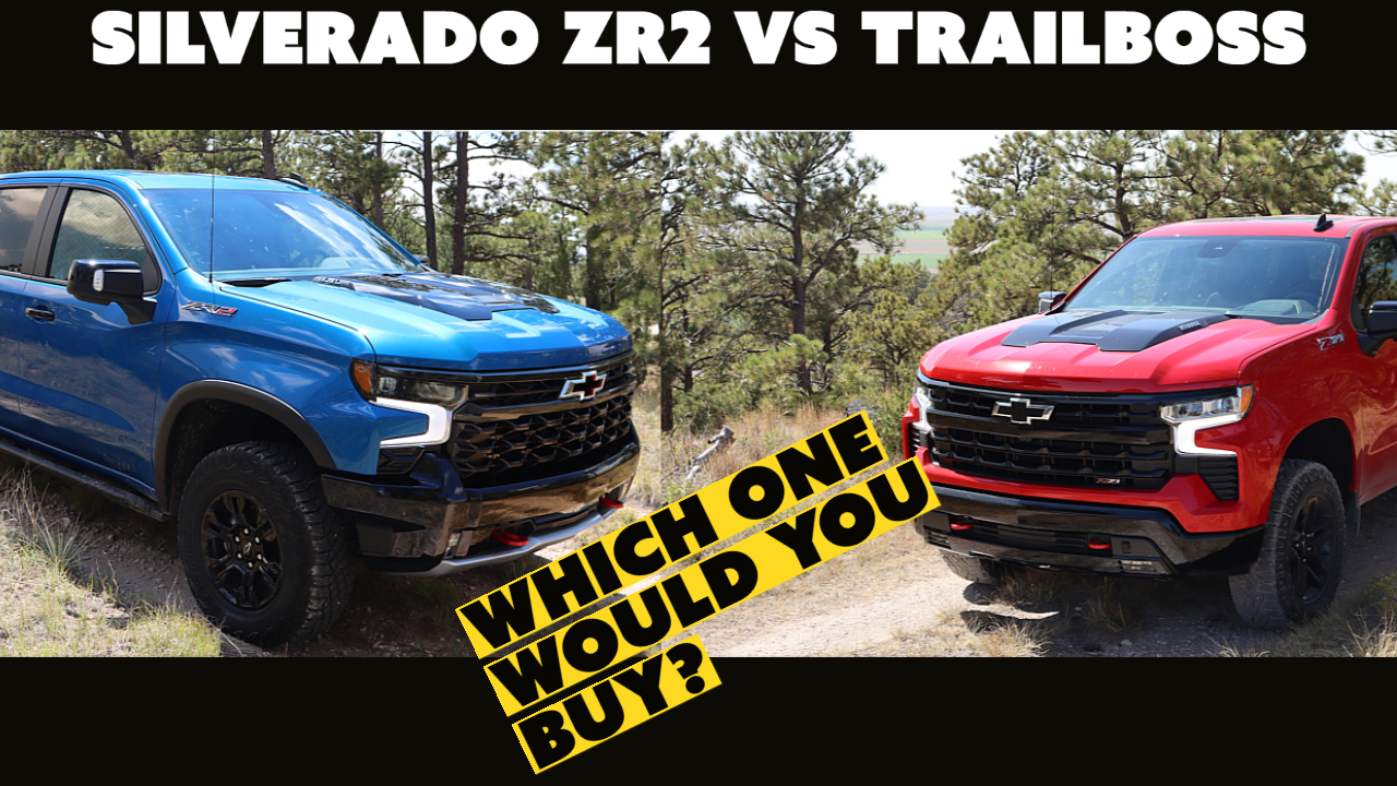 2022 Chevrolet Silverado Trailboss vs ZR2 Which One To Buy? CarNewsCafe